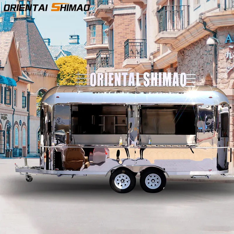Oriental Shimao ເປີດຕົວລົດເຂັນອາຫານຂະໜາດນ້ອຍພ້ອມປ້າຍແສງວ່າ: ດາວໃໝ່ທີ່ງົດງາມຂອງການຈັດອາຫານມືຖື