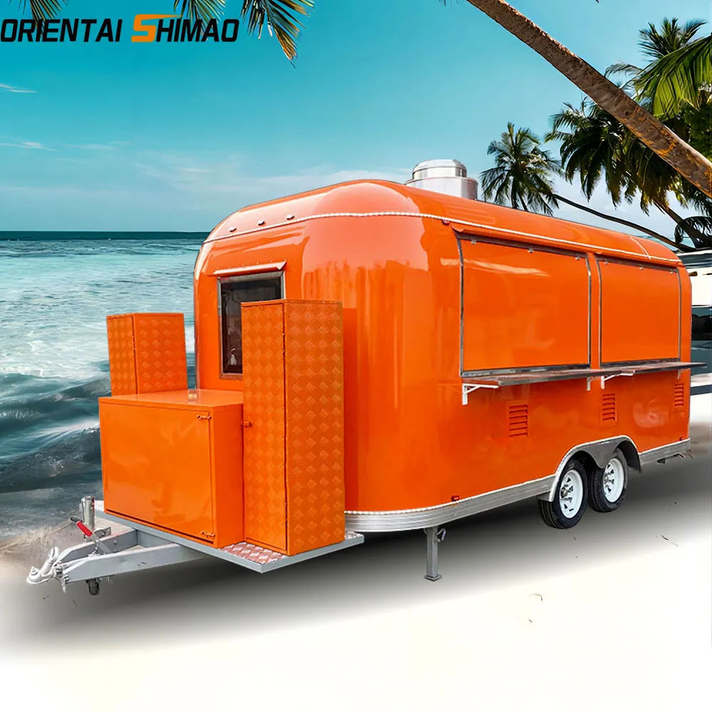 ສະບຽງອາຫານ trailer bbq