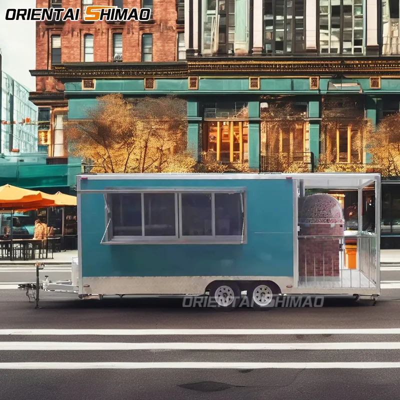 Pizza ອາຫານ Trailer